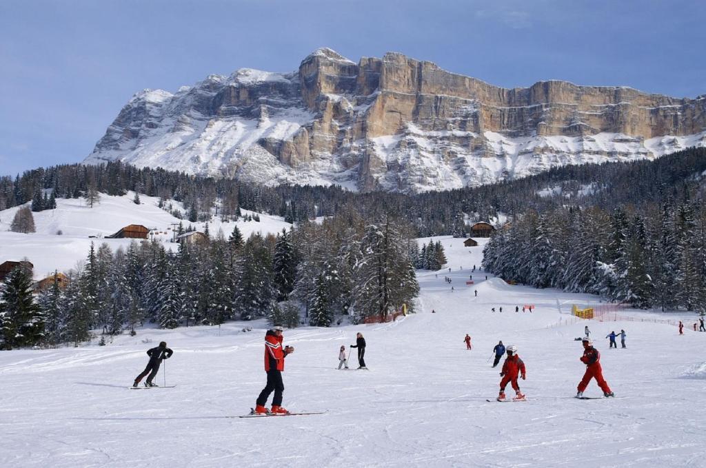 Monti Pallidi B&B Apartments Corvara Buitenkant foto